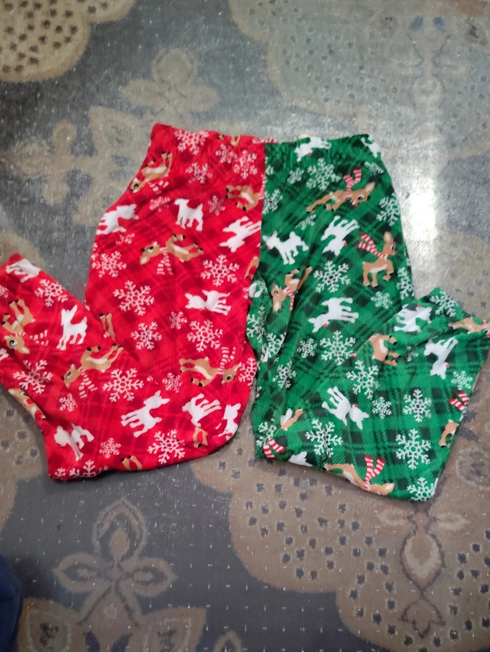 Rudolph 8/10 Kids Pj Bottoms, $25
